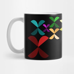 Abstract rainbow design Mug